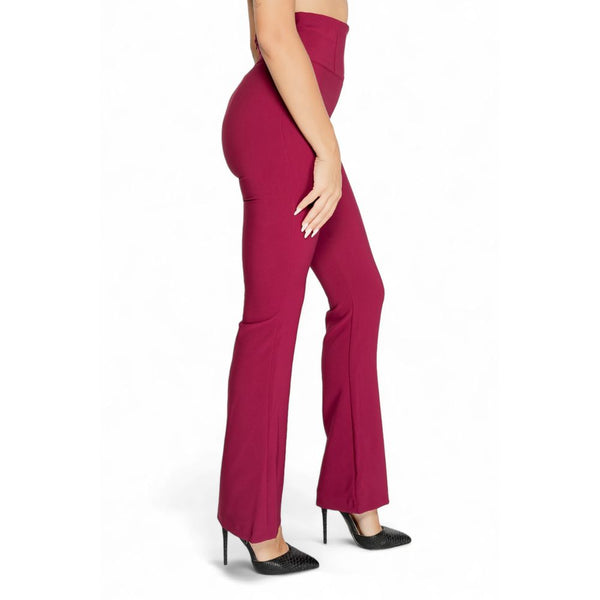 Rinascimento Bordeaux Polyester Jeans & Pant