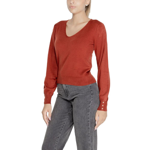 Vero Moda Red Polyester Tops & T-Shirt