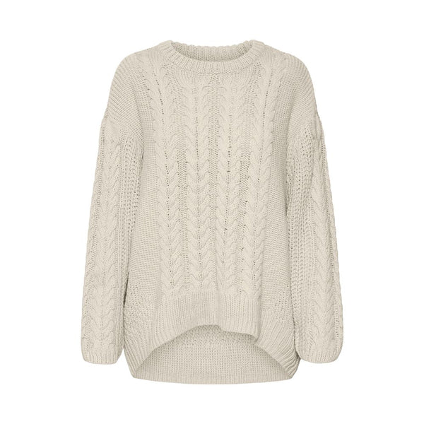 Vero Moda Beige Cotton Sweater