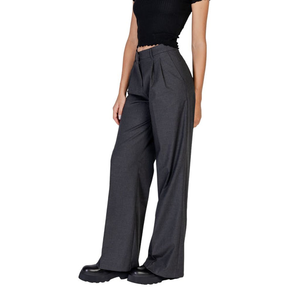 Morgan De Toi Gray Polyester Jeans & Pant