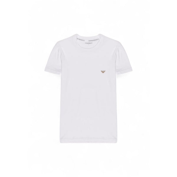 Emporio Armani Underwear White Cotton T-Shirt