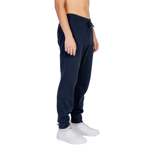 Emporio Armani Underwear Blue Cotton Jeans & Pant