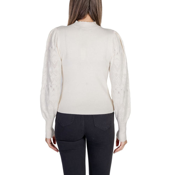 Vero Moda Cream Viscose Tops & T-Shirt