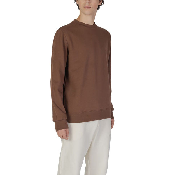 Underclub Brown Cotton Sweater