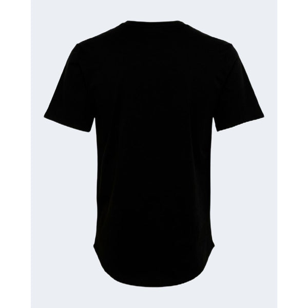 Only & Sons Black Cotton T-Shirt