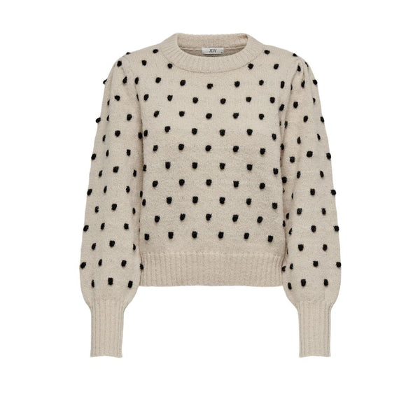 Jacqueline De Yong Beige Polyester Sweater