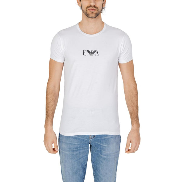 Emporio Armani Underwear White Cotton T-Shirt