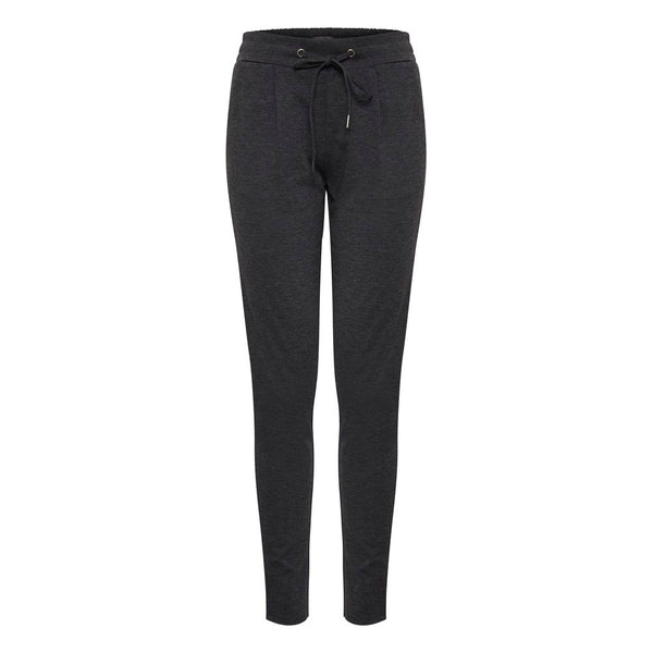 ICHI Gray Polyester Jeans & Pant