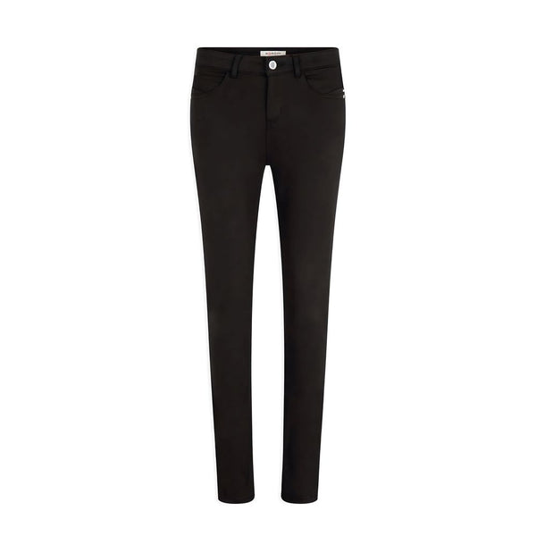 Morgan De Toi Black Cotton Jeans & Pant