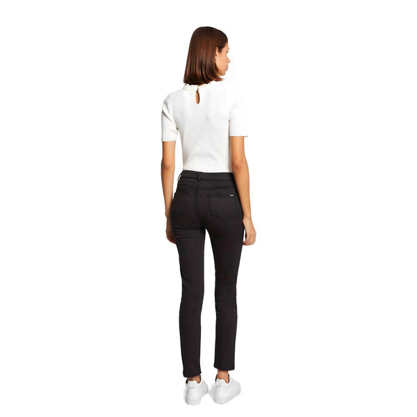 Morgan De Toi Black Cotton Jeans & Pant