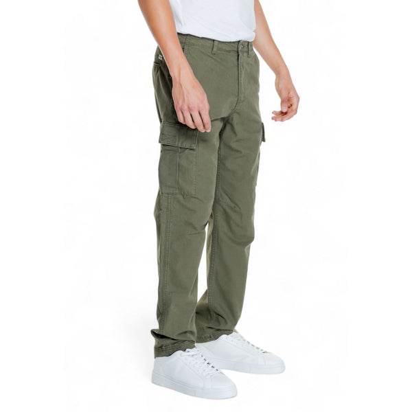 Jack Jones Green Cotton Jeans & Pant