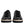 Dolce & Gabbana Black Leather Low Top Men Sneakers Shoes