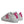 Versace White Pink Greca Print Platform Low Top Sneakers Shoes