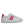 Versace White Pink Greca Print Platform Low Top Sneakers Shoes