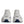 Dolce & Gabbana White Blue DAYMASTER Leather Sneakers Shoes