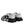 Dolce & Gabbana White Black DAYMASTER Leather Shoes