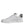 Dolce & Gabbana White Silver Leather Low Top Men Sneakers Shoes