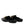 Dolce & Gabbana Black Leather DG Logo Slip On Shoes