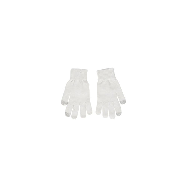 Pieces Beige Recycled Polyester Glove