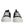 Dolce & Gabbana Black White Canvas Low Top Sneakers Shoes