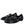 Dolce & Gabbana Black Logo Cotton Loafers Formal Dress Shoes