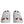 Dolce & Gabbana White Devil Face Portofino Sneakers Shoes