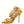 Dolce & Gabbana Orange Flower Applique Keira Sandals Shoes