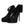 Dolce & Gabbana Black Stretch Taormina Lace Boots Shoes