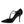 Dolce & Gabbana Black Leather T-strap Stiletto Heels Shoes