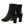 Dolce & Gabbana Black Jackie Leather Mid Calf Boots Shoes