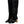 Dolce & Gabbana Black Patent Leather Vally High Boots Shoes