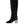 Dolce & Gabbana Black Patent Leather Vally High Boots Shoes