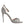 Dolce & Gabbana Silver Ankle Strap Crystal Sandals Shoes