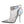 Dolce & Gabbana Silver Iridescent Pointed Short Boots Shoes