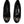 Dolce & Gabbana Black Leather Crystal Heels Pumps Shoes