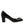 Dolce & Gabbana Black Leather Crystal Heels Pumps Shoes