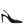 Dolce & Gabbana Black Leather High Heels Slingbacks Shoes