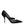 Dolce & Gabbana Black Mesh Mary Jane Crystal Heel Pump Shoes