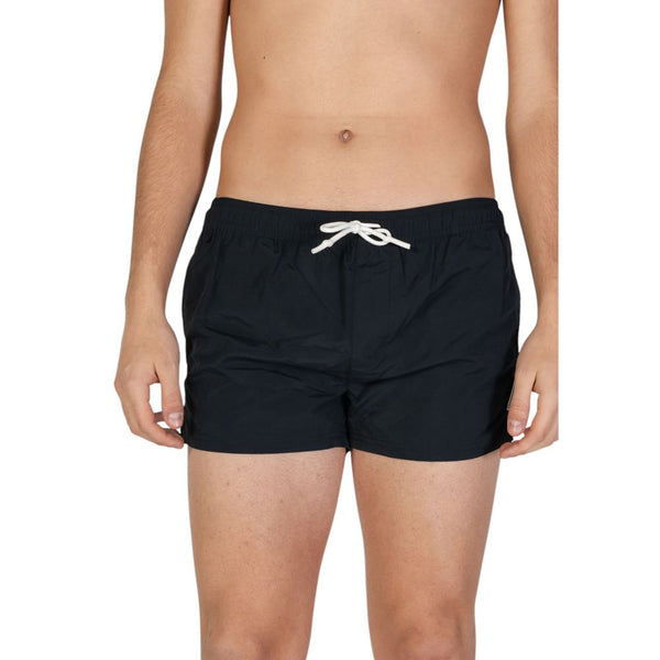 Hamaki-Ho Black Polyester Swim Short