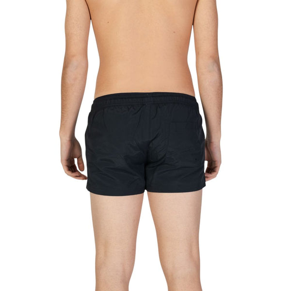 Hamaki-Ho Black Polyester Swim Short