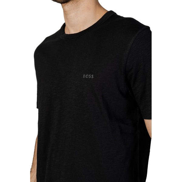 Hugo Boss Black Cotton T-Shirt