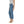 ICHI Light Blue Cotton Jeans & Pant