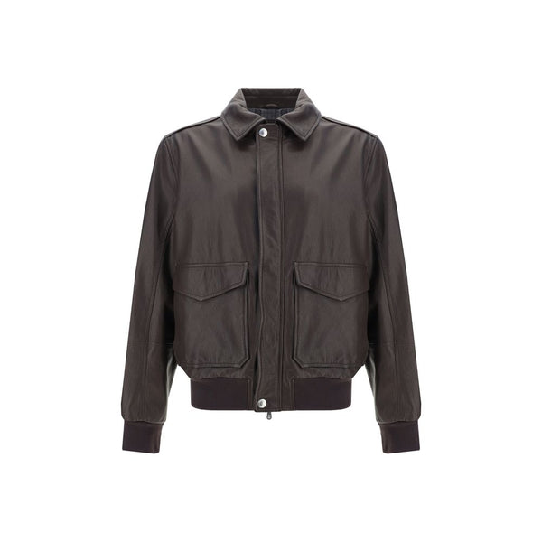 Brunello Cucinelli Leather Jacket