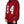 Dolce & Gabbana Red Cotton Hooded Zip Sweatshirt Sweater