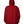 Dolce & Gabbana Red Cotton Hooded Zip Sweatshirt Sweater