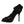 Dolce & Gabbana Black Lace Stretch Heels Mid Calf Boots Shoes