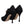 Dolce & Gabbana Black Mary Jane Stretch Crystal Pumps Shoes