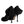 Dolce & Gabbana Black Lace Stretch Heels Mid Calf Boots Shoes