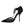 Dolce & Gabbana Black Mesh T-strap Stiletto High Heels Shoes