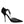 Dolce & Gabbana Black Mesh T-strap Stiletto High Heels Shoes